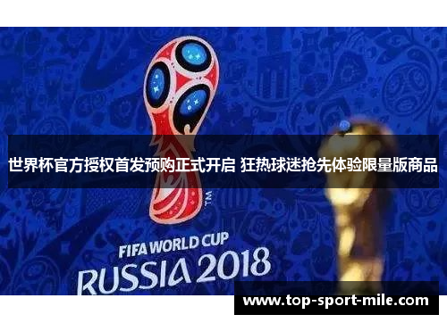 世界杯官方授权首发预购正式开启 狂热球迷抢先体验限量版商品 世界杯官方授权首发预购正式开启 狂热球迷抢先体验限量版商品